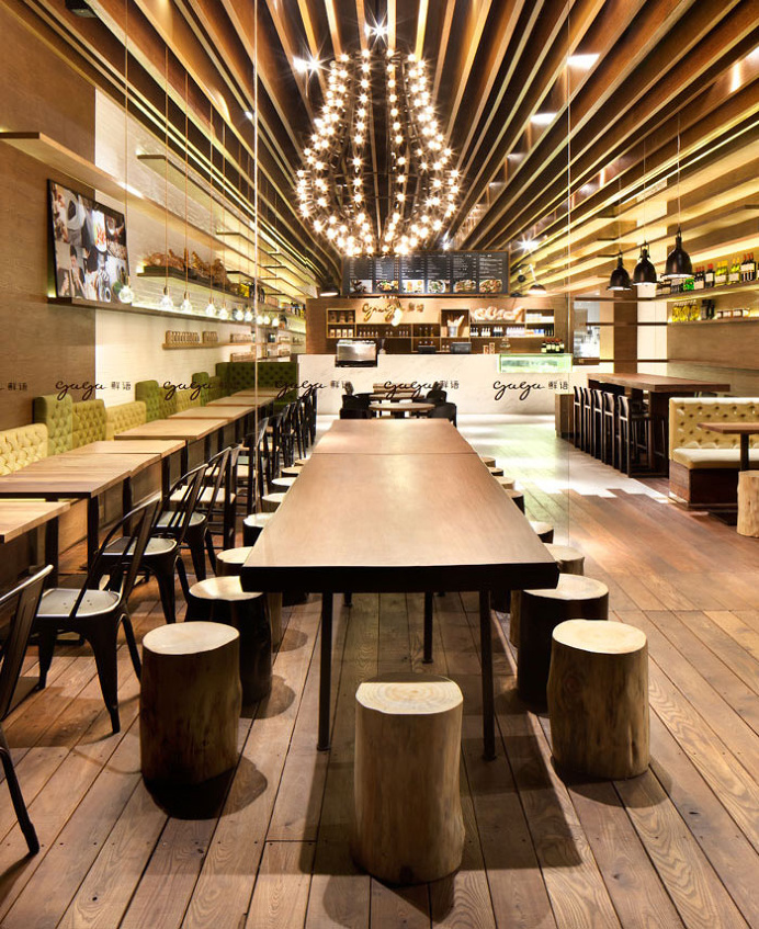 Magical Light, Cozy and Romantic Cafe