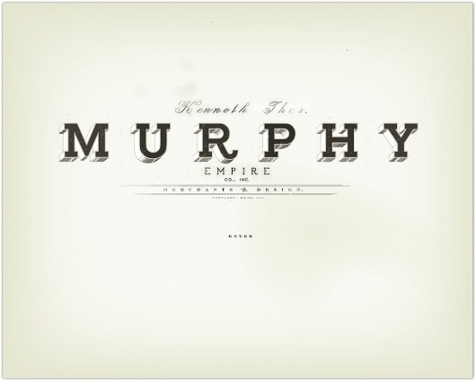 M U R P H Y #type #vintage