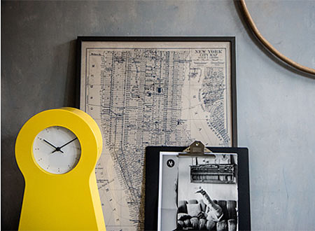 IKEA graphic minimalistic shapes in home furnishing