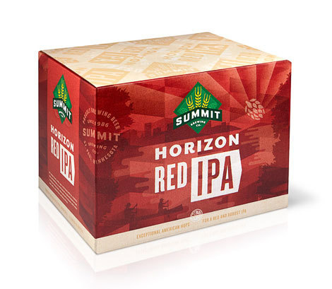 Summit Brewing Red IPA Case #packaging #beer