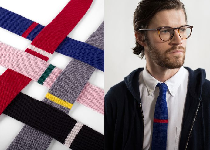 Joe Doucet x Thursday Finest 3D Knitted Tie Collection
