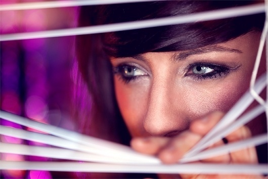 Kate Hammond | Ben Thomas #girl #blinds #peeking #through #photography #window