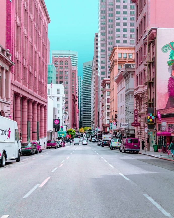 Candy-Colored Minimalist Photography by Tom Windeknecht