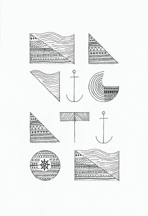 Made by Koning - N A V I G A T I O N #tipografia #pattern #anchor #navigation #typography