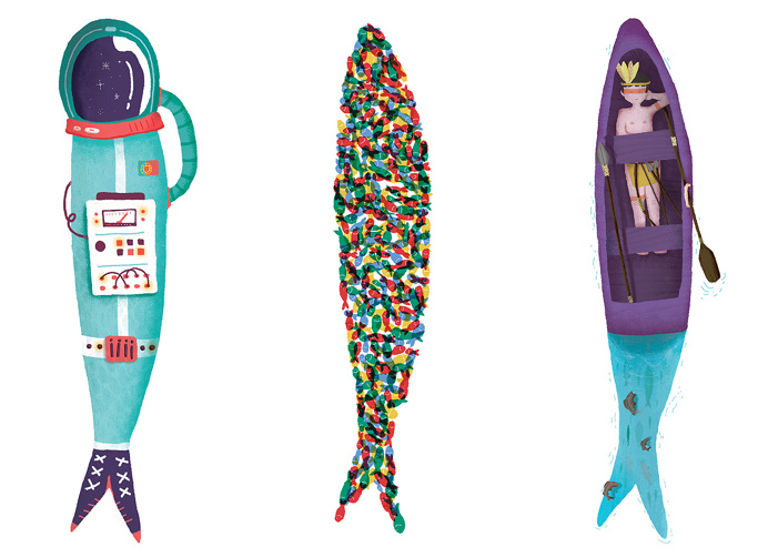 #illustration #sardines #festasdelisboa