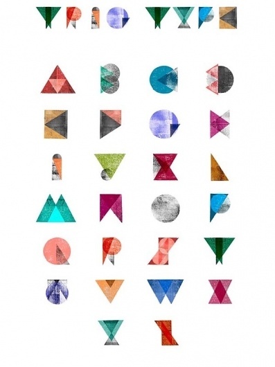 Typographic Maggie Li Illustrations | Ape on the Moon: Contemporary Visual Culture #typography