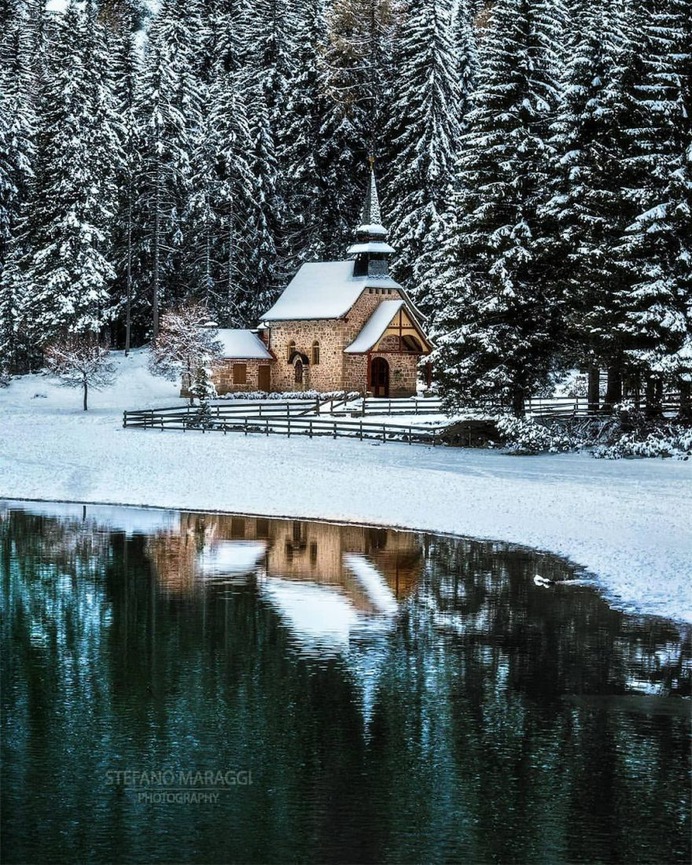 Wonderful Winter Landscapes in Dolomites by Stefano Maraggi