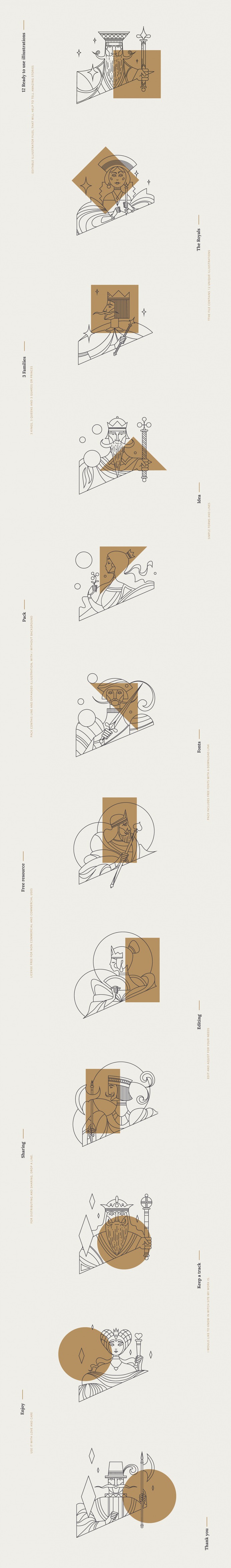 Royal Illustrations Freebie Pack
