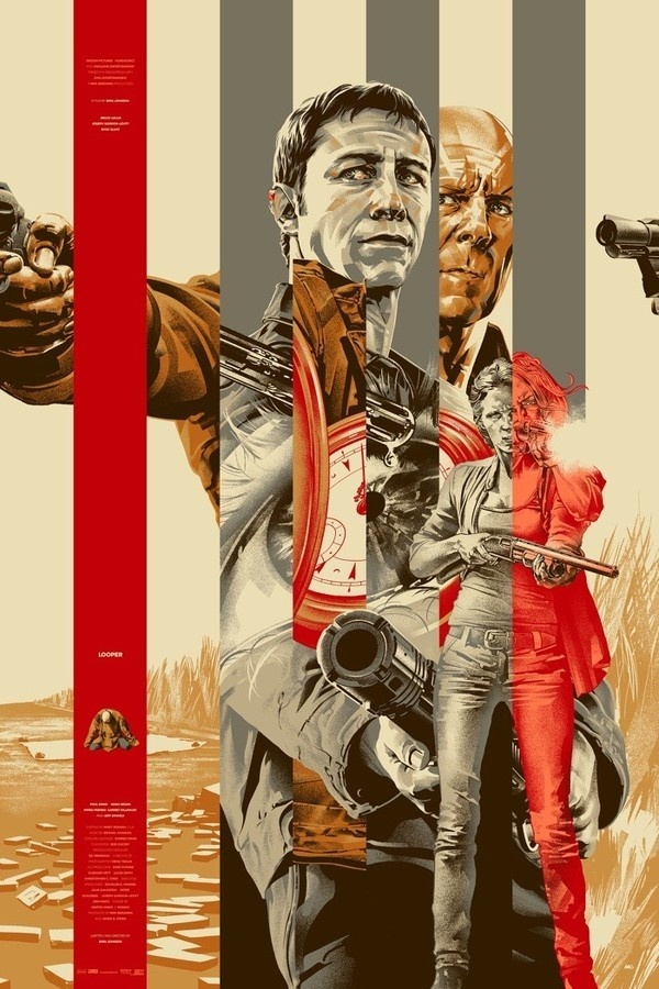 looper mondo #looper #movie #poster
