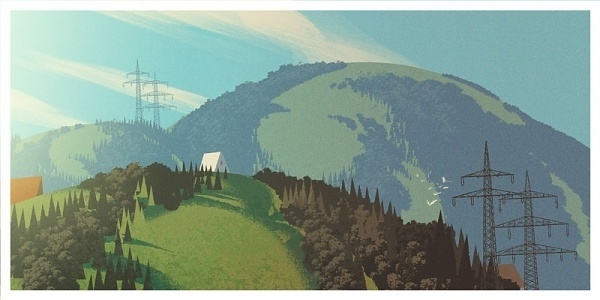 Extracurricular activities: On approach to SFO #art #landscape