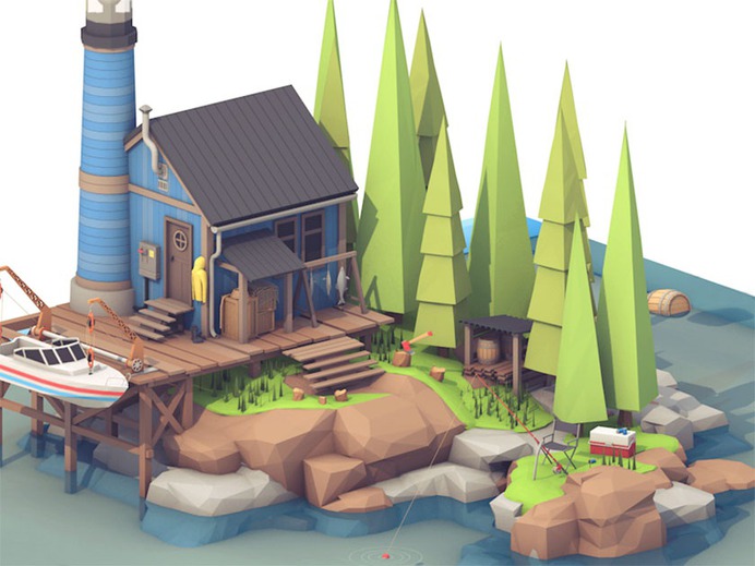 Image result for low poly game art