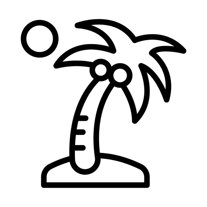See more icon inspiration related to beach, summer, botanical, tropical, palm tree, summertime and nature on Flaticon.