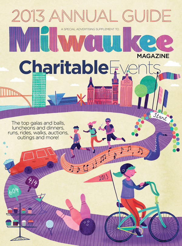 Milwaukee mag #illustration