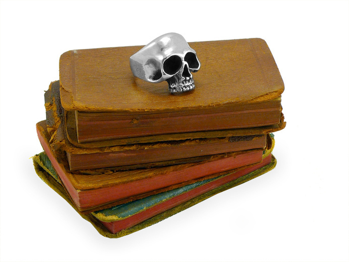 ryan matthew cohn — "Keith" Half Skull Ring #cohn #ryan #matthew #skull #ring
