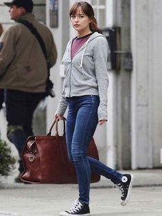 Topcelebsjackets is selling a great outfit of an amazing actress, Dakota Johnson. She wore this awesome Hoodie Jacket in Fifty Shades Freed Drama. #fiftyshadesfreed #dakotajohnson #hoodiejacket #womenfashion #fashion #celebrityfashion #attire #outfit