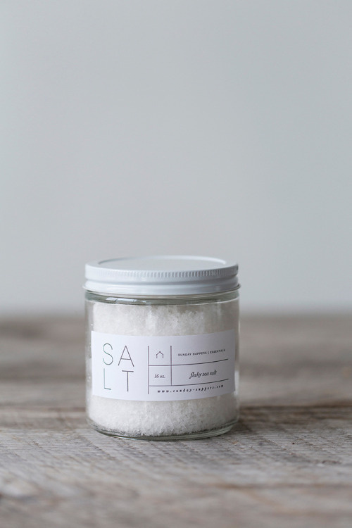 Salt #branding #bottle #packaging #glass #logo #salt