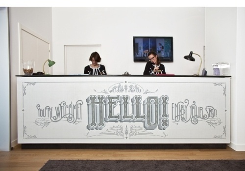 Typeverything.com Hello! Mosaic for the Vincci... - Typeverything #typography