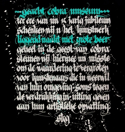 Calligraffiti #calligraphy #niels shoe meulman