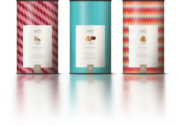 Pipó Gourmet Popcorn #packaging #gourmet #popcorn