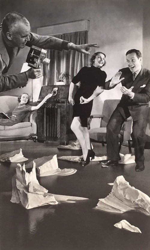 Just Dance, collage, 2015 #collage #climate #art #vintage