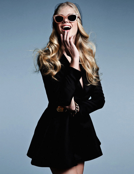 Valerie Van Der Graaf by Conny Kirste for Elle Serbia #model #girl #look #photography #fashion #style