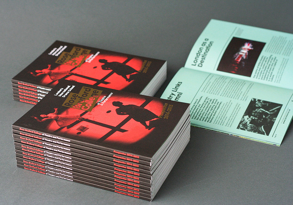 Rose Bruford College #branding #print #poster #art #layout #typography