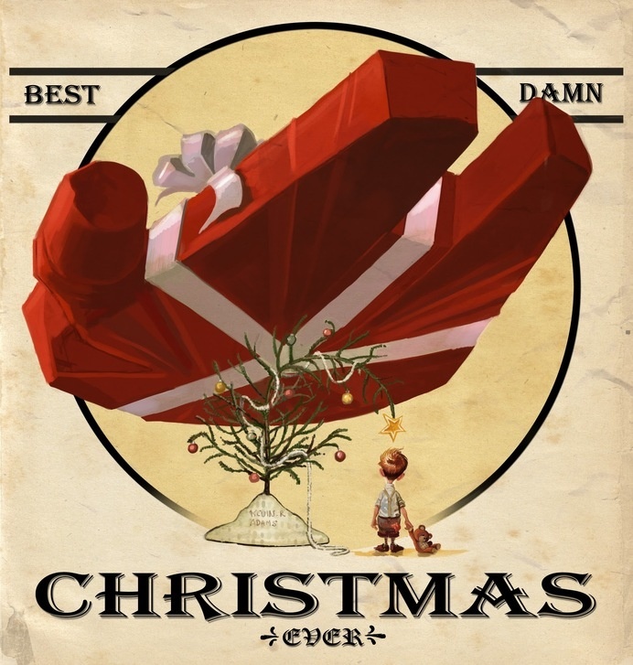 Gavin Rothery - Directing - Concept - VFX - Gavin Rothery Blog - All I Want For ChristmasÂ Is... #millenium #wars #christmas #falcon #star