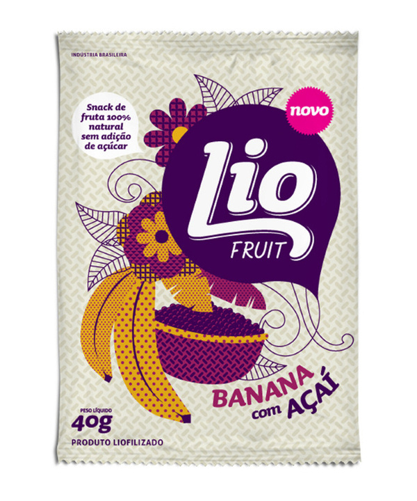 LioÂ Fruit The Dieline #packaging #type