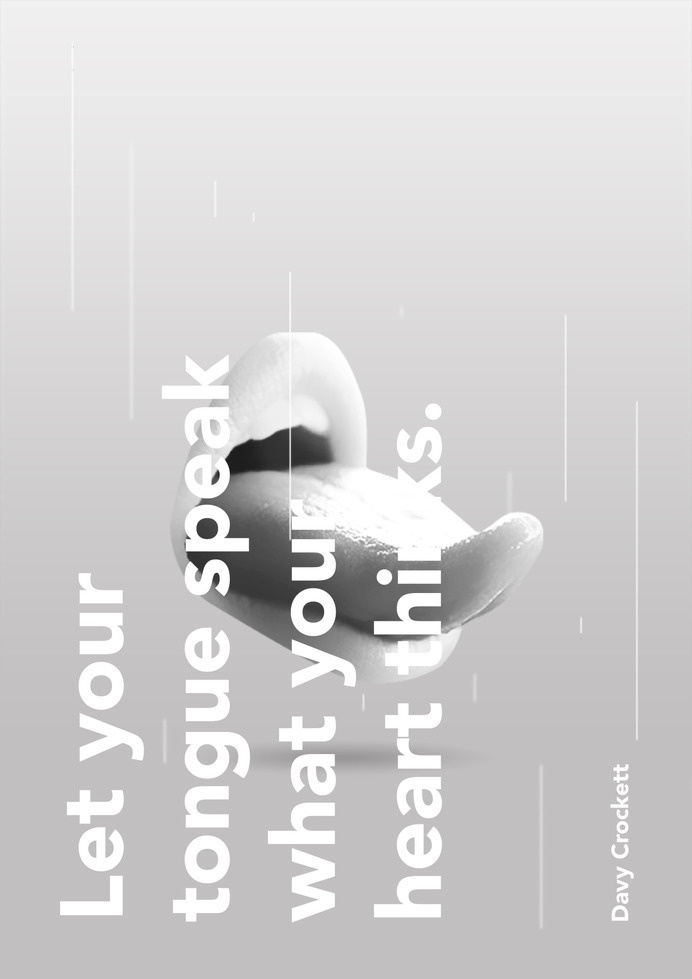 Poster by Kervin Tan #white #design #graphic #black #minimal #poster #and