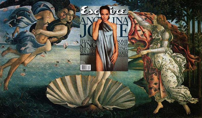Magazine cover and classical painting mashups : Mag + Art - Masterpicks - Design Inspiration