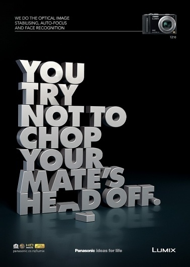 The Craft Shop #advertisement #lumix #poster #typography