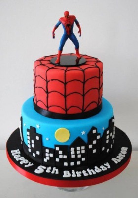 - spiderman cakes