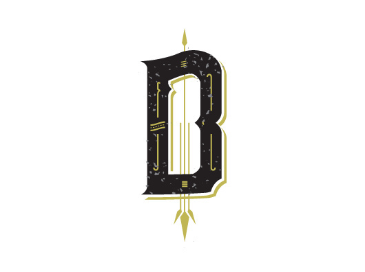 Type for Beaver Dam Antiques. #mysterymeat #typography #brand #type