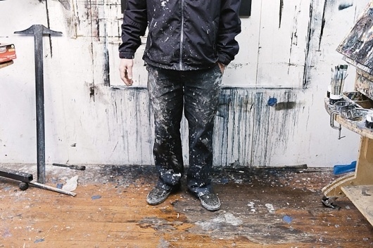 Brett Amory Studio Visit #amory #paint #brett