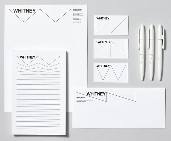Whitney Logo and Identity #whitney #identity #experimental jetset