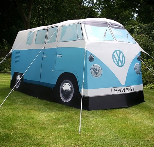VW Camper Van Tent | Bored Panda #volkswagen #hippie #camping #tent #camping equipment #summer of love