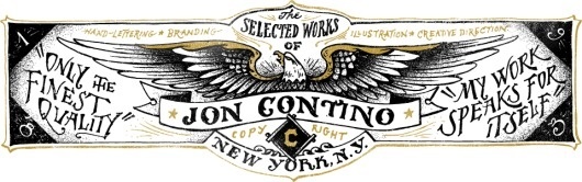 Jon Contino, Alphastructaesthetitologist #lettering #contino #jon #cxxvi #black #illustration #eagle #barnaby #york #hand #new