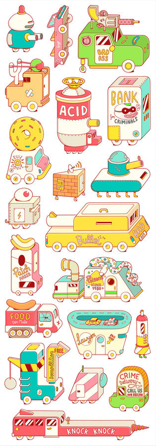 Brosmind Criminals #toys #junk #food #colors #cars #kids