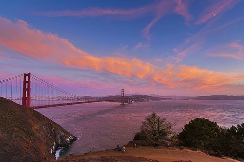 Golden Gate Sunset byÂ Carl Larson #photography #landscape