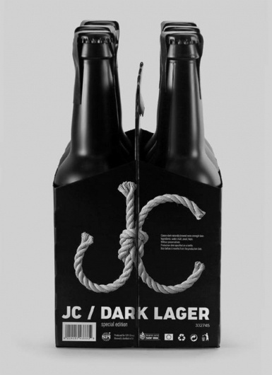 30 Creative Package Design Examples #sexy #beer #packaging #design #sleek #simple #lager #dark