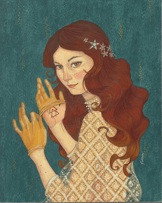 "Wolf's Paw" #art #illustration #painting #gouache #watercolor #acrylic #fantasy #surrealism #occult #werewolf #witchcraft