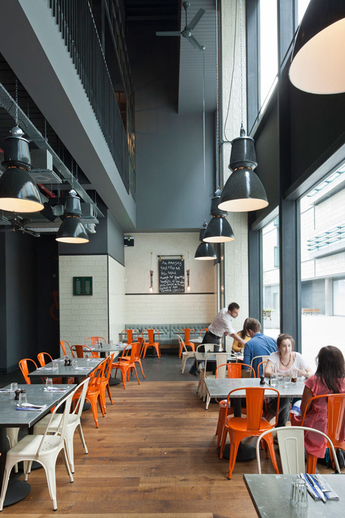 Jamie-s-Italian-in-Westfield, Stratford-City-Blacksheep-Jamie-Oliver-photo-Gareth-Gardner-1-Yatzer #interior #design #restaurant