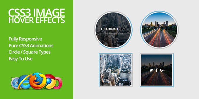 CSS3 Image Hover Effects
