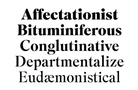 TYPECACHE'S Favorite Fonts of 2013 | TYPECACHE.COM #font #superior #serif #typeface #typography