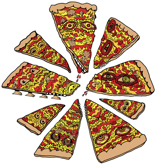 Pizza Party ShirtsÂ Highly fashionable.Â No one will see your stains. #party #pizza