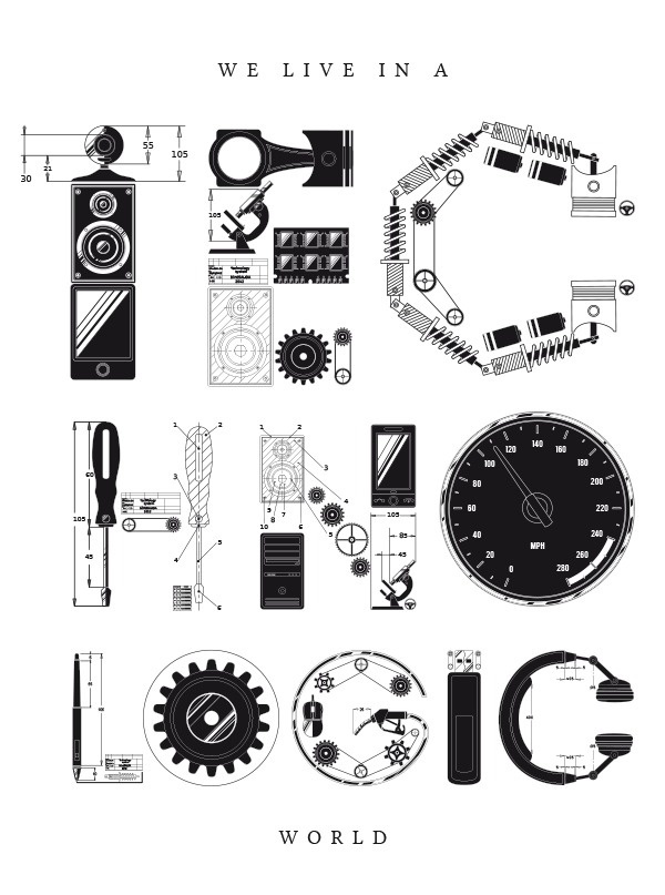 Personal Work 2013 on Behance #white #black #illustration #and #typography