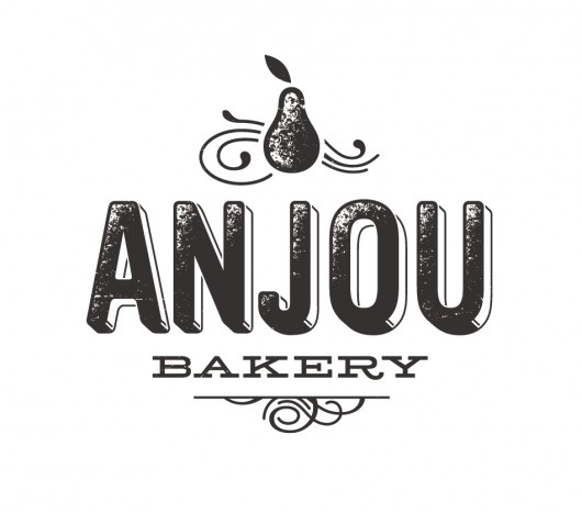 All sizes | Anjou Bakery logo | Flickr - Photo Sharing! #lettering #illustration #handmade #logo #typography