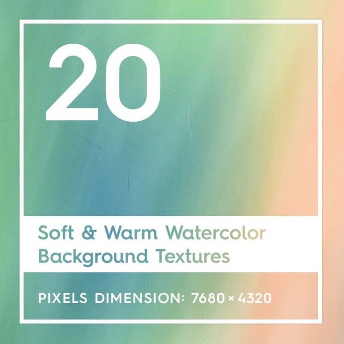 
20 Soft & Warm Watercolor Backgrounds #softbackgrounds #warmbackgrounds #watercolor #backgrounds