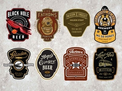 Cran Beer Labels #beer #labels
