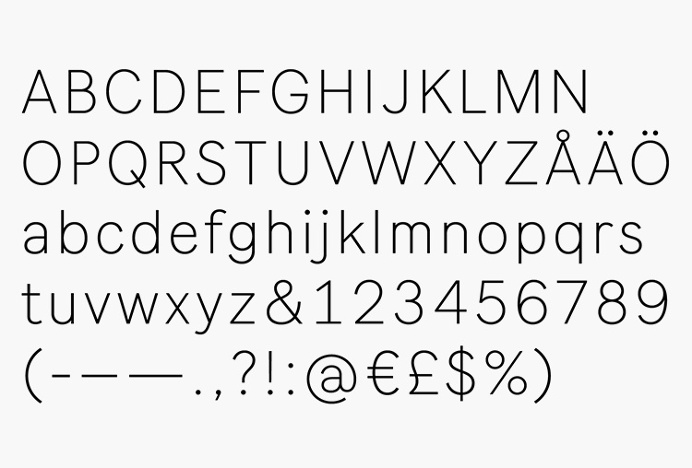 Ableton Sans by Letters From Sweden #typography